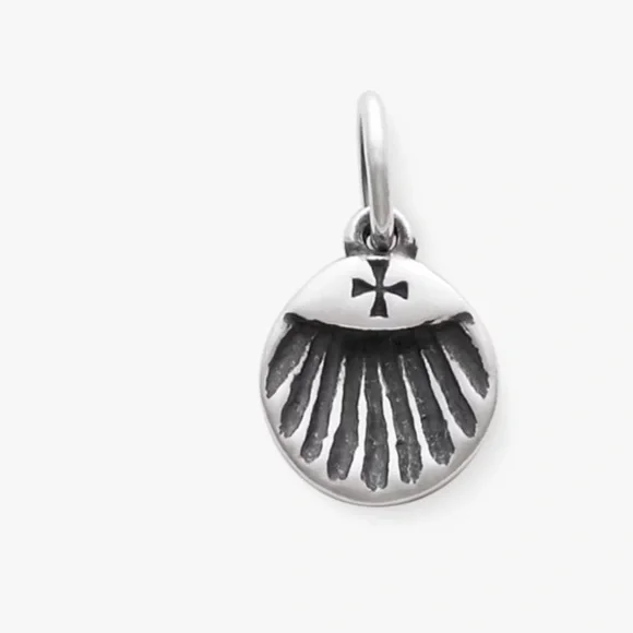 NWOT James Avery Sterling Charm Bracelet with Baptism Shell - Picture 6 of 6